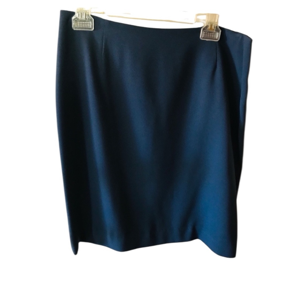Georgiou Studio blue pencil skirt. Size 10 GUC - Picture 5 of 8